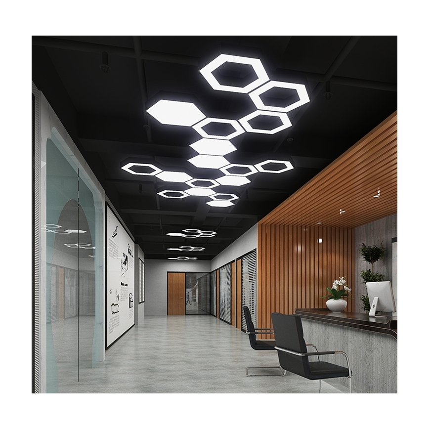 LED cable pendant light LED/20W/230V black
