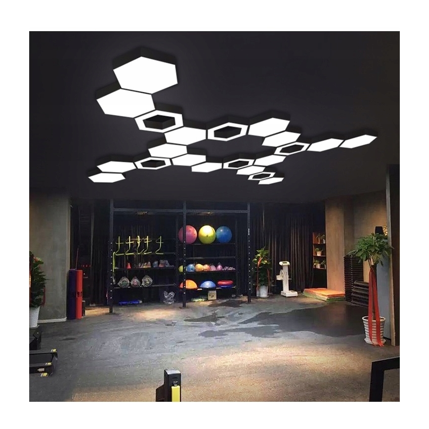 LED cable pendant light LED/20W/230V black