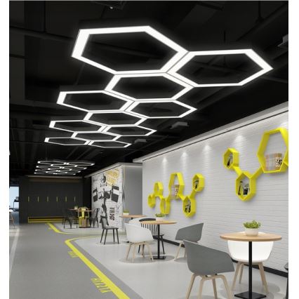 LED cable pendant light LED/20W/230V black