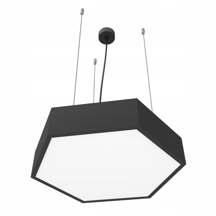 LED cable pendant light LED/20W/230V black