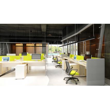 LED cable pendant light LED/44W/230V 3000K 120 cm black