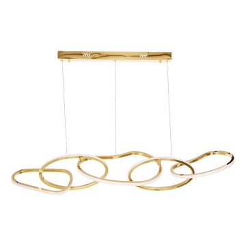 LED Cable-Suspended Chandelier ANNELI LED/45W/230V 125 cm Gold