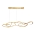 LED Cable-Suspended Chandelier ANNELI LED/45W/230V 125 cm Gold