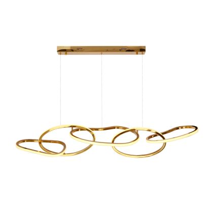 LED Cable-Suspended Chandelier ANNELI LED/45W/230V 125 cm Gold