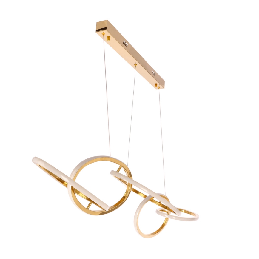 LED Cable-Suspended Chandelier ANNELI LED/45W/230V 125 cm Gold