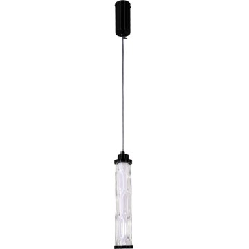 LED cable-suspended pendant CORTE LED/10W/230V Black