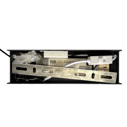 LED Cable-Suspended Pendant LINEA LED/36W/230V 3000/4000/5700K CRI 90 Black