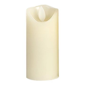 LED Candle LED/2xAA warm white 12,5 cm