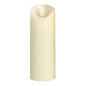 LED Candle LED/2xAA warm white 17,5 cm