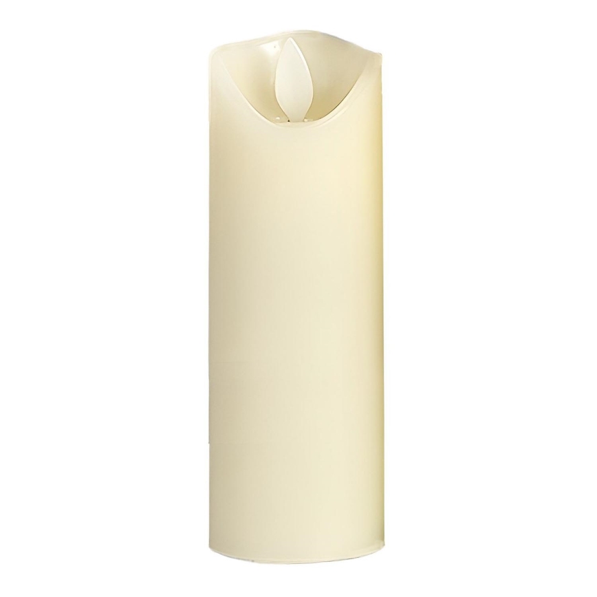 LED Candle LED/2xAA warm white 17,5 cm