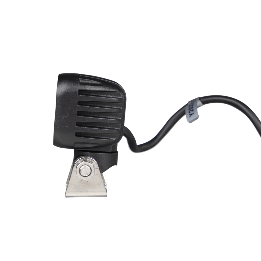 LED Car spotlight BLACK LED/10W/10-30V IP69 5700K angular