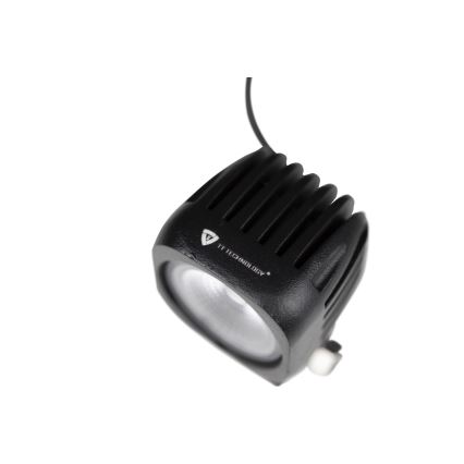 LED Car spotlight BLACK LED/10W/10-30V IP69 5700K angular