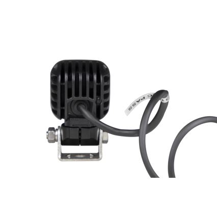LED Car spotlight BLACK LED/10W/10-30V IP69 5700K angular