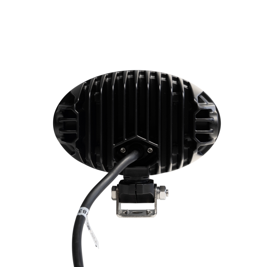 LED Car spotlight BLACK LED/150W/10-30V IP69 5700K oval