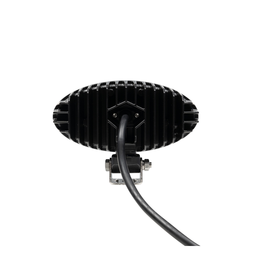 LED Car spotlight BLACK LED/160W/10-30V IP69 5700K oval