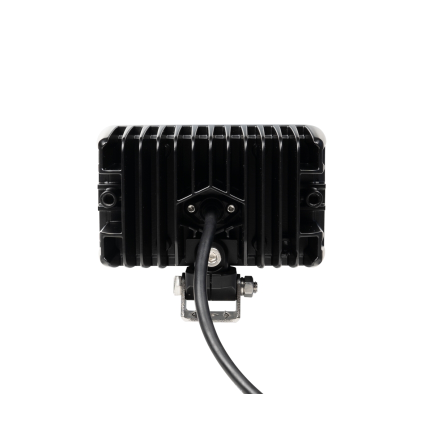 LED Car spotlight BLACK LED/160W/10-30V IP69 5700K rectangular