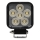 LED Car spotlight BLACK LED/24W/10-30V IP69 5700K angular