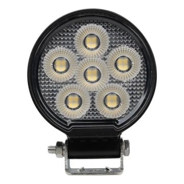 LED Car spotlight BLACK LED/24W/10-30V IP69 5700K round