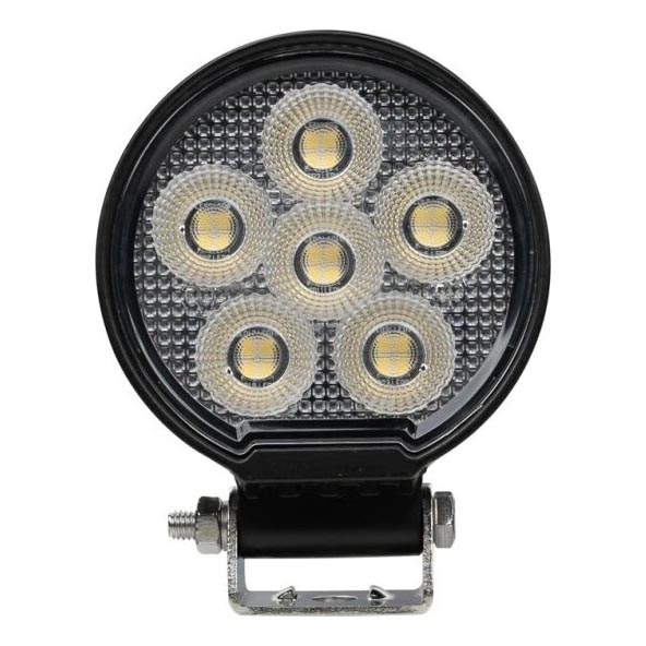 LED Car spotlight BLACK LED/24W/10-30V IP69 5700K round