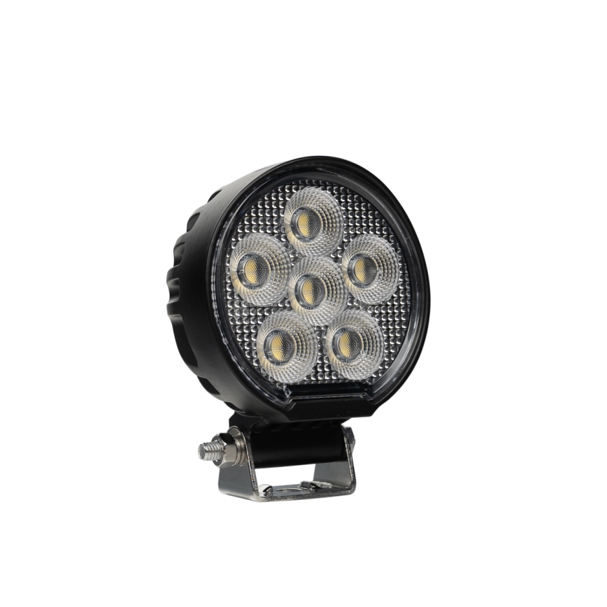 LED Car spotlight BLACK LED/24W/10-30V IP69 5700K round