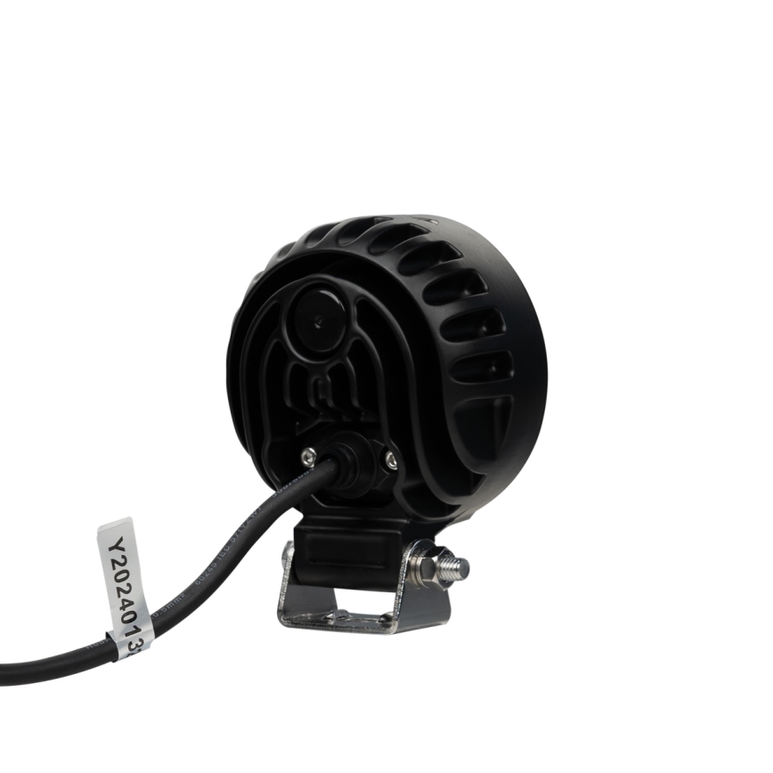 LED Car spotlight BLACK LED/24W/10-30V IP69 5700K round