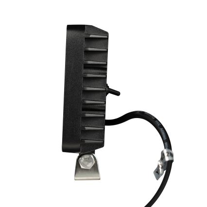 LED Car spotlight BLACK LED/30W/10-30V IP69 5700K angular