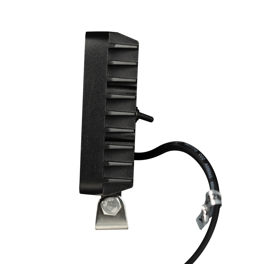 LED Car spotlight BLACK LED/30W/10-30V IP69 5700K angular