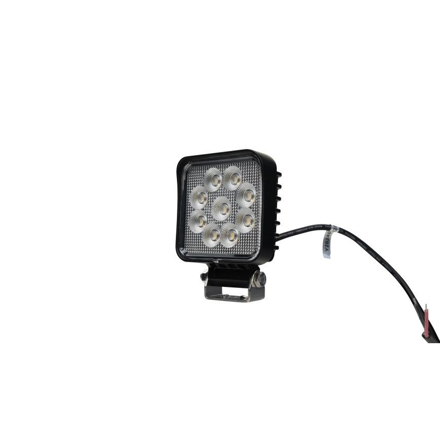 LED Car spotlight BLACK LED/36W/10-30V IP69 5700K angular