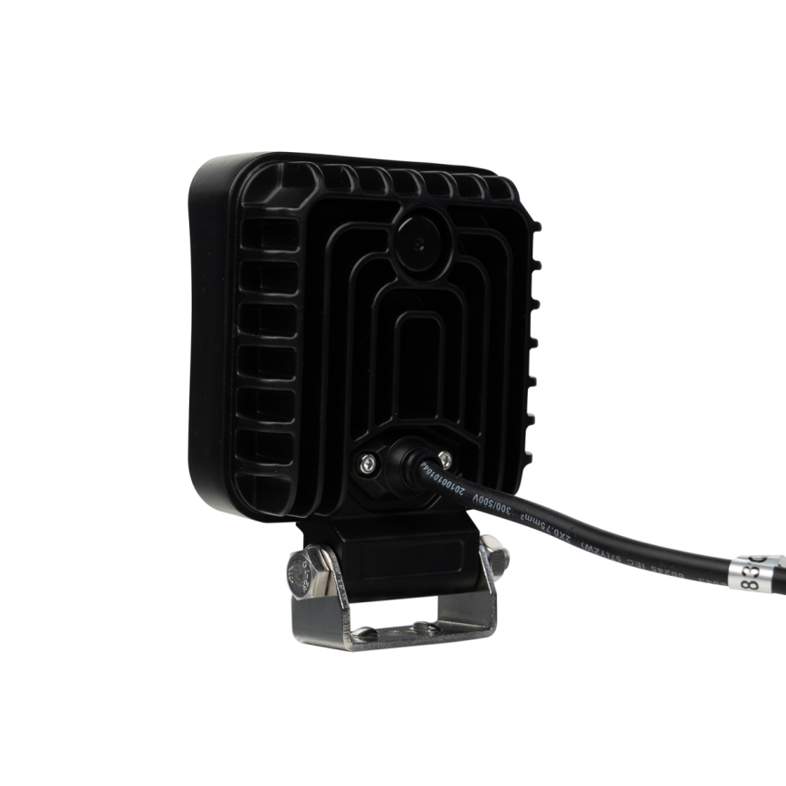 LED Car spotlight BLACK LED/36W/10-30V IP69 5700K angular