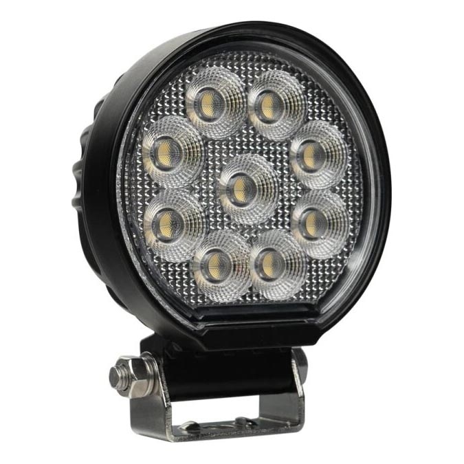LED Car spotlight BLACK LED/36W/10-30V IP69 5700K round