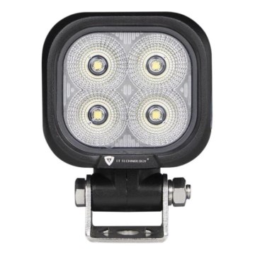 LED Car spotlight BLACK LED/40W/10-30V IP69 5700K angular