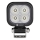LED Car spotlight BLACK LED/40W/10-30V IP69 5700K angular