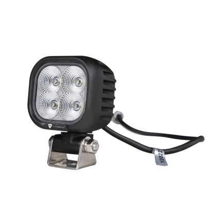 LED Car spotlight BLACK LED/40W/10-30V IP69 5700K angular