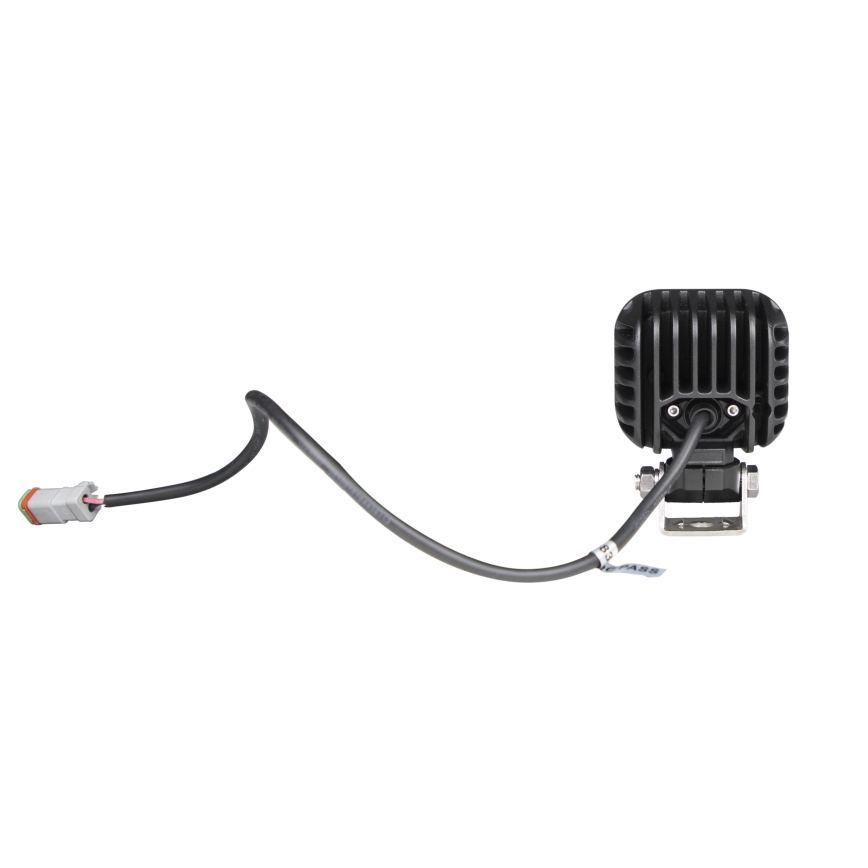 LED Car spotlight BLACK LED/40W/10-30V IP69 5700K angular