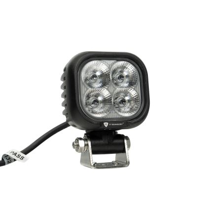 LED Car spotlight BLACK LED/40W/10-30V IP69 5700K angular