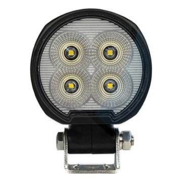 LED Car spotlight BLACK LED/40W/10-30V IP69 5700K round