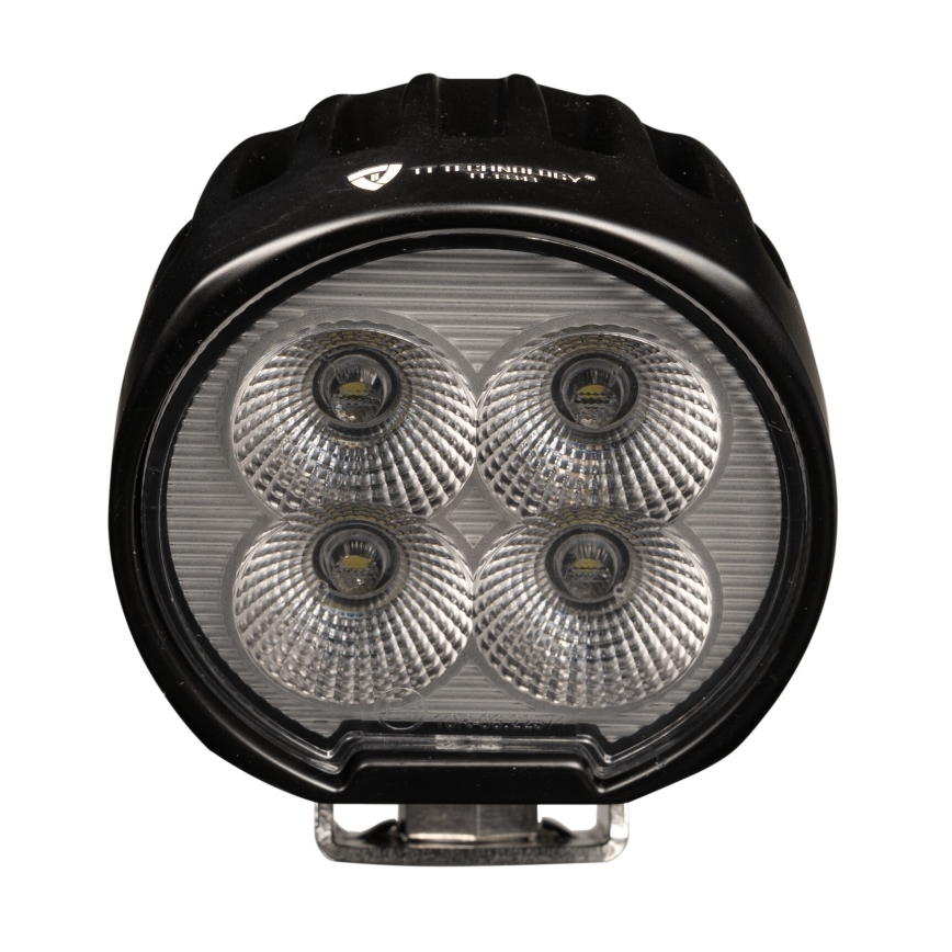 LED Car spotlight BLACK LED/40W/10-30V IP69 5700K round