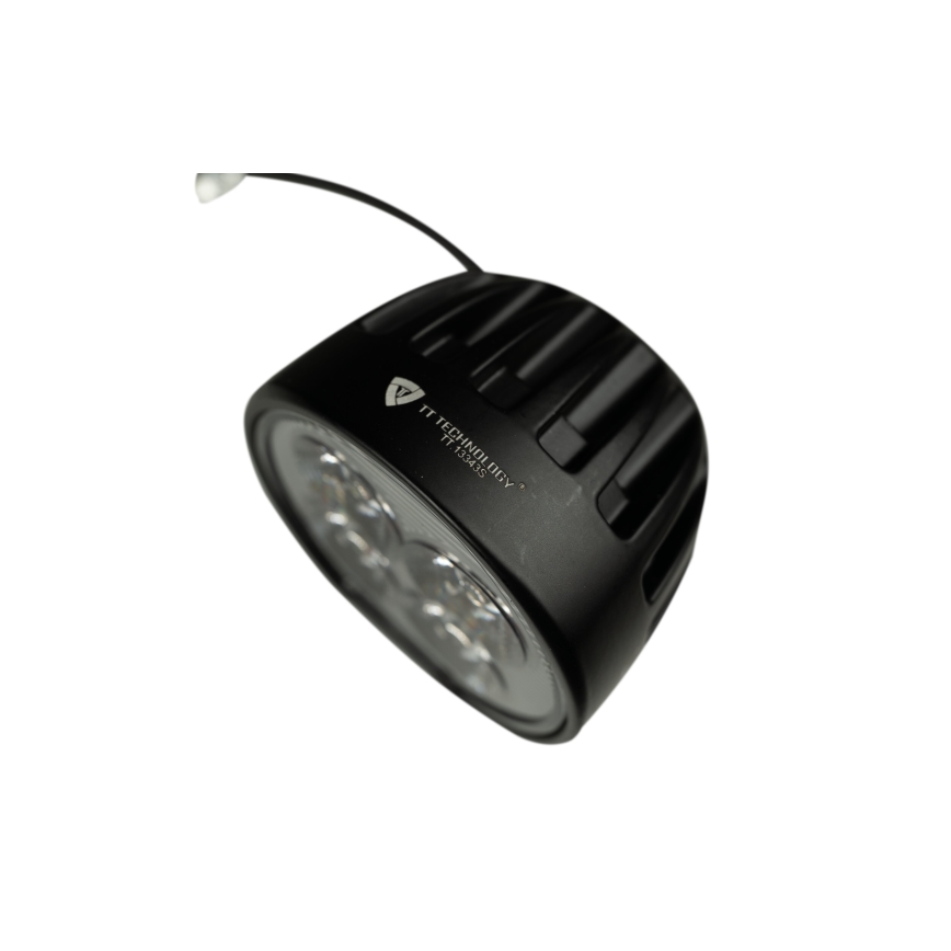 LED Car spotlight BLACK LED/40W/10-30V IP69 5700K round