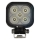 LED Car spotlight BLACK LED/50W/10-30V IP69 5700K angular