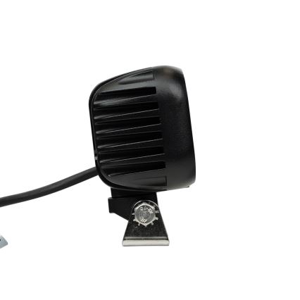 LED Car spotlight BLACK LED/50W/10-30V IP69 5700K angular