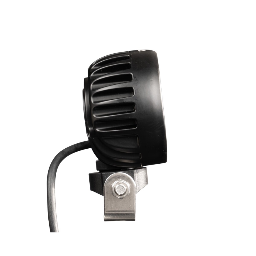 LED Car spotlight BLACK LED/50W/10-30V IP69 5700K round