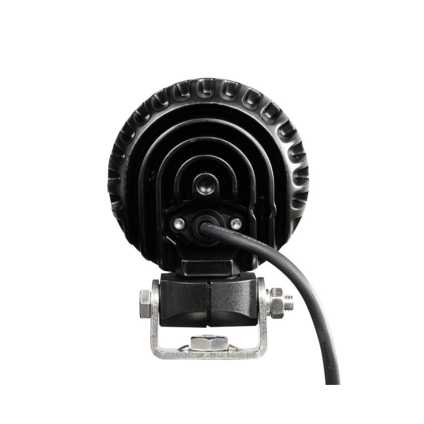 LED Car spotlight BLACK LED/50W/10-30V IP69 5700K round