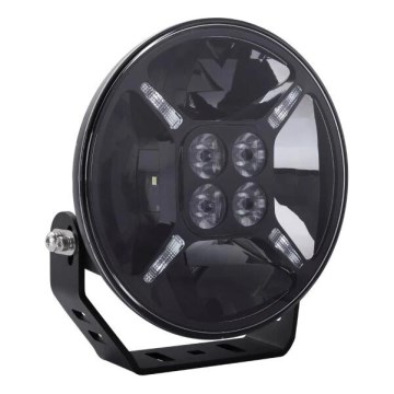 LED Car spotlight BLACK OFFROAD LED/60W/9-36V IP69 5700K round