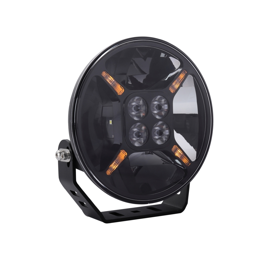 LED Car spotlight BLACK OFFROAD LED/60W/9-36V IP69 5700K round