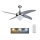 LED Ceiling fan LED/15W/230V 3000K/4000K/6400K + remote control