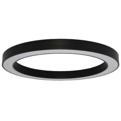 LED ceiling light, 115W/230V, selectable 3000/4000/6500K, Ø 120 cm, black