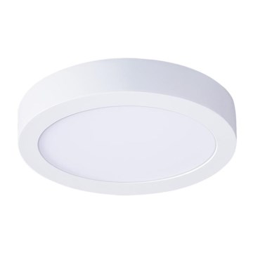 LED Ceiling Light, 12W, 230V, 3000/4000/6000K, Ø 17 cm, White