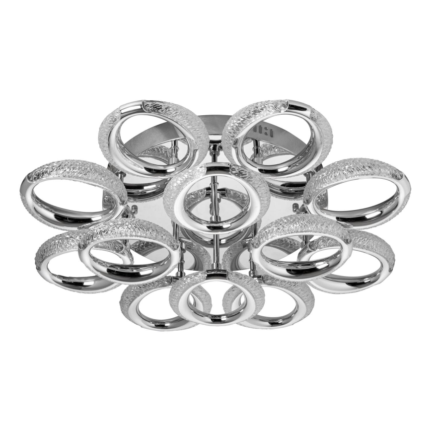 LED Ceiling light 12xLED/14W/230V 3000-5000K d. 60 cm shiny chrome