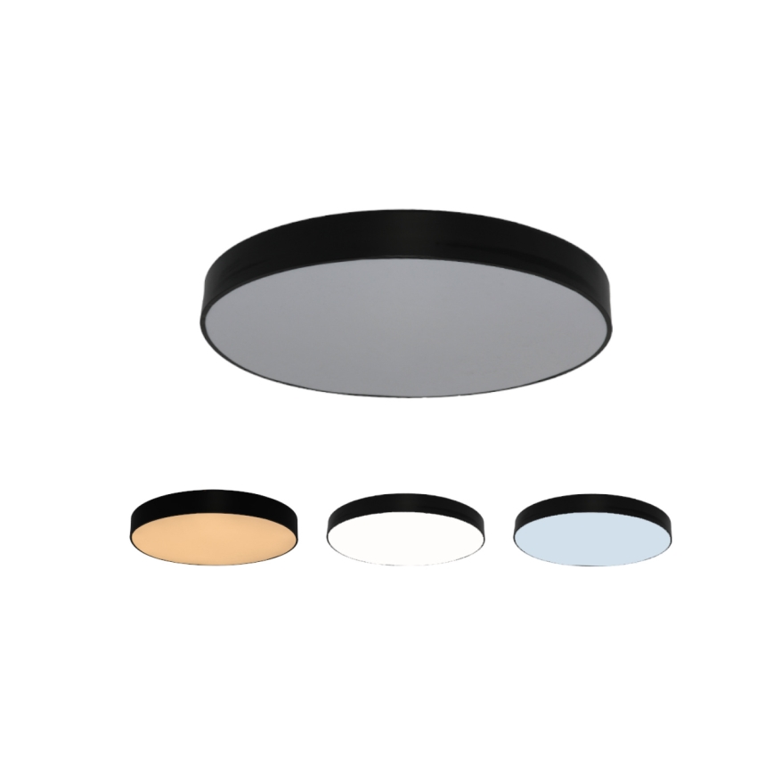 LED Ceiling Light 135W, 230V, 3000/4000/6500K, Ø 80 cm, Black