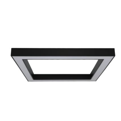 LED Ceiling Light, 150W, 230V, 3000/4000/6500K, 120x120 cm, Black